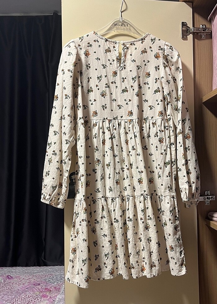 Defacto Kız Cocuk Uzun Kollu Elbise - Görsel 2