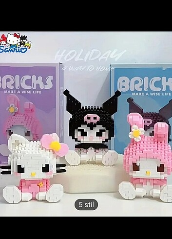 Diğer Bricks Hello kitty lego
