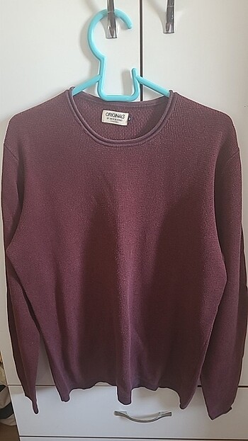 m Beden bordo Renk Jack & jones kazak