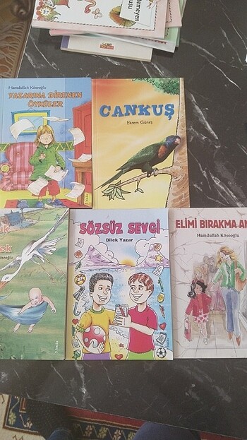 Elimi Bırakma Anne, Sözsüz Sevgi, Çocuk ve Leylek, Cankuş, Yazar
