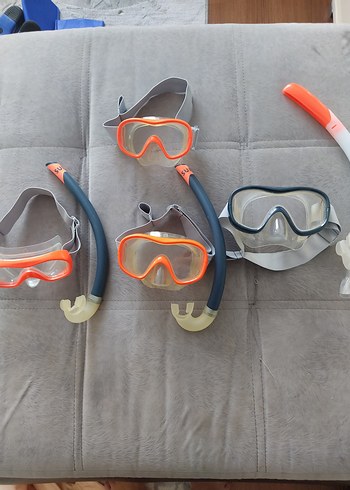 Yetişkin ve çocuk yüzme dalış şnorkel seti - Görsel 3