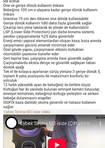 Diğer Çocuk bebek oto koltuğu cybex