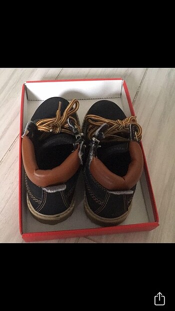 27 Beden siyah Renk Unisex çocuk botu