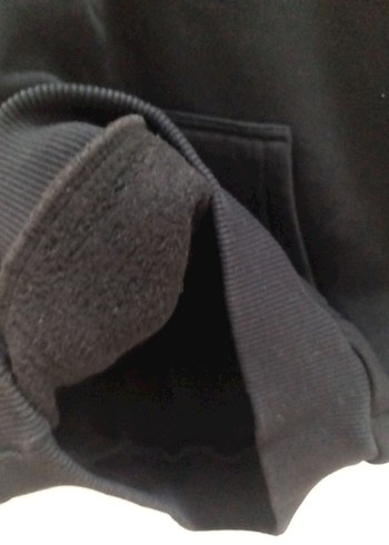 7 Yaş Beden Boxeur Des Rues Siyah Kapüşonlu Sweatshirt