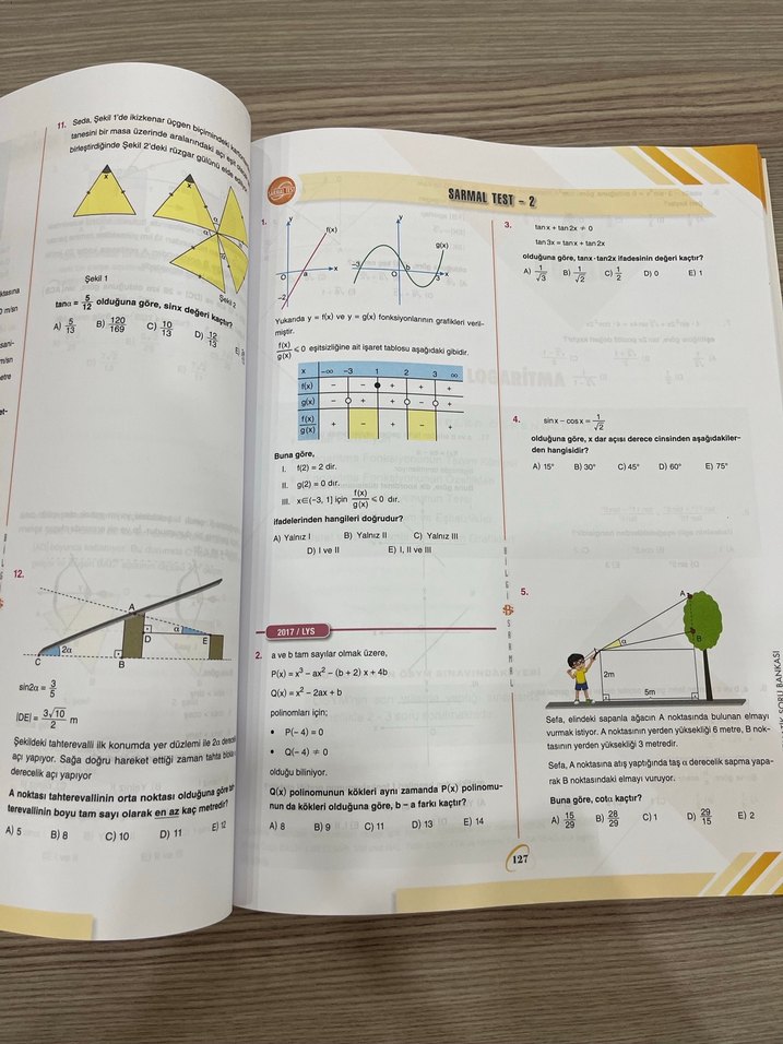 AYT Matematik Soru Bankası 2. Oturum - Görsel 2