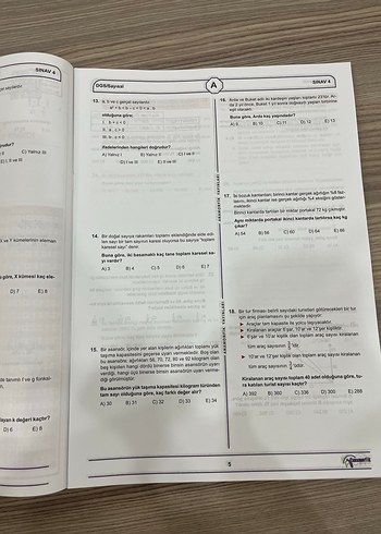 2025 DGS Anamorfik 50 Sayısal 50 Sözel Deneme Paketi - Görsel 3