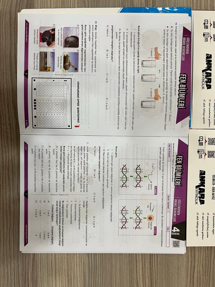 8. Sınıf Güçlendiren Branş Denemeleri Seti - Görsel 2