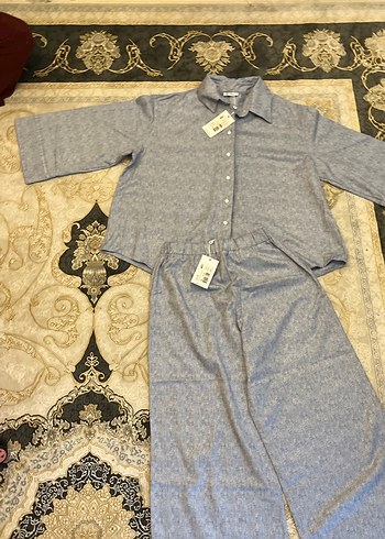 Gri Düğmeli  Takımı BEJ Factory marka - Görsel 8