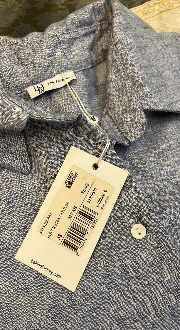 Gri Düğmeli  Takımı BEJ Factory marka - Görsel 4