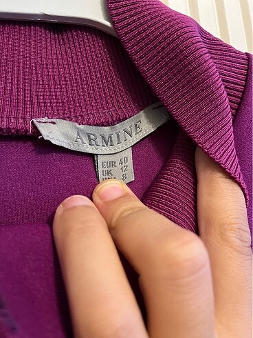 40 Beden mor Renk Armine tunik