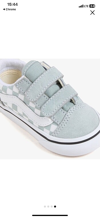 Vans Old Skool Bebek Yeşil Sneaker Spor Ayakkabı