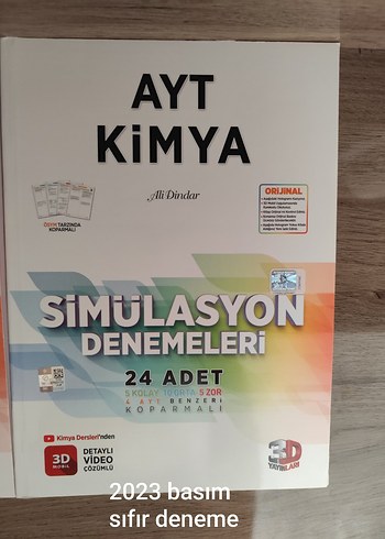 Beden Güncel tertemiz sıfır TYT AYT denemeleri