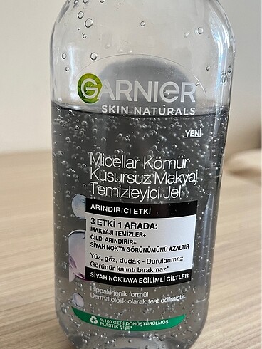 Beden Micellar Kömür Makyaj Temizleme Jeli