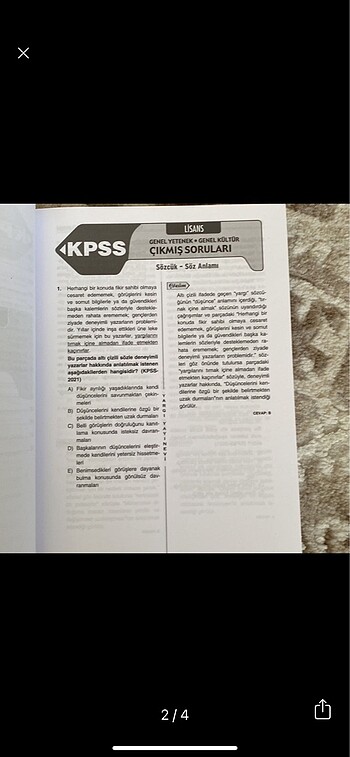  Kpss Genel Yetenek Çıkmış Sorular