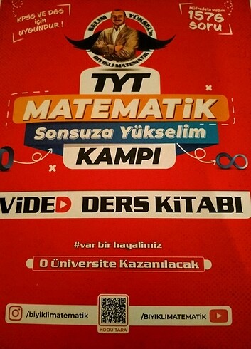 Tyt matematik video ders kitabı bıyıklı matematik