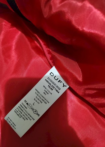 Kırmızı Fermuarlı Erkek Yelek - Görsel 2