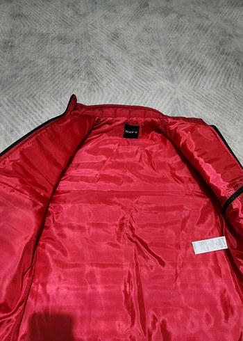 Kırmızı Fermuarlı Erkek Yelek - Görsel 3