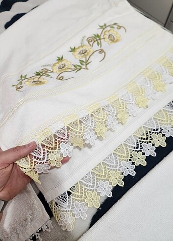İşlemeli havlu - Görsel 2