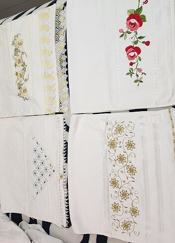 İşlemeli havlu - Görsel 6