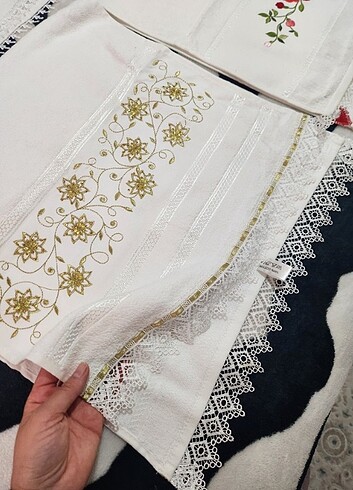 İşlemeli havlu - Görsel 7