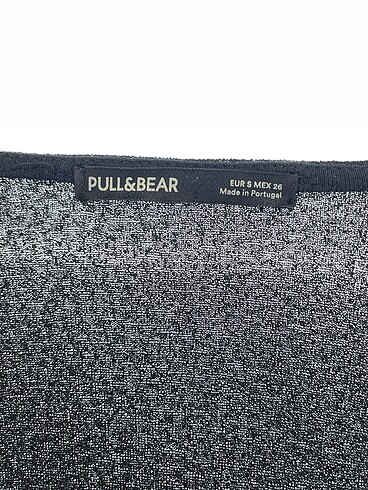 s Beden siyah Renk Pull and Bear Bluz %70 İndirimli.