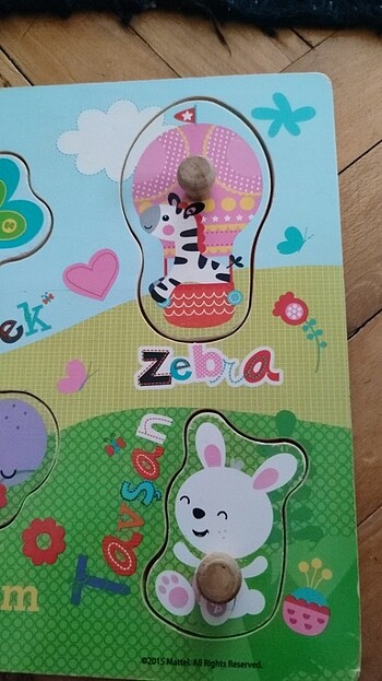 Fisher Price Ahşap hayvan yerleştirme