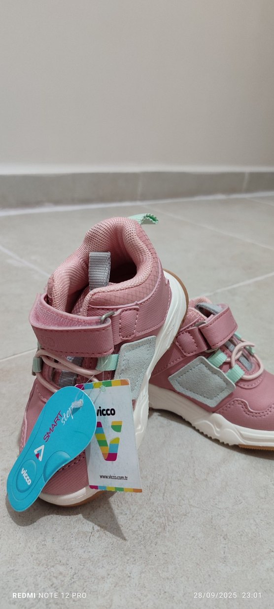 Vicco Pembe Kız Çocuk Spor Ayakkabı - Görsel 2
