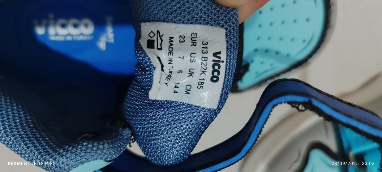 Mavi Baskılı Erkek Çocuk Spor Ayakkabı - Görsel 4