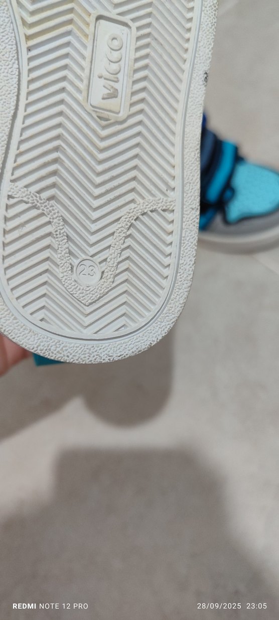 Mavi Baskılı Erkek Çocuk Spor Ayakkabı - Görsel 5