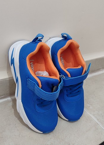 Mavi Işıklı Erkek Çocuk Spor Ayakkabı - Görsel 5