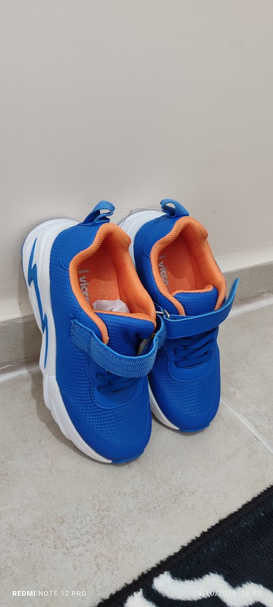 Mavi Işıklı Erkek Çocuk Spor Ayakkabı - Görsel 5