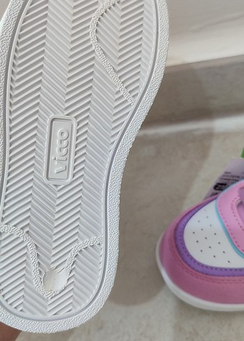 Kızlar için Pembe Bağcıksız Sneaker - Görsel 6