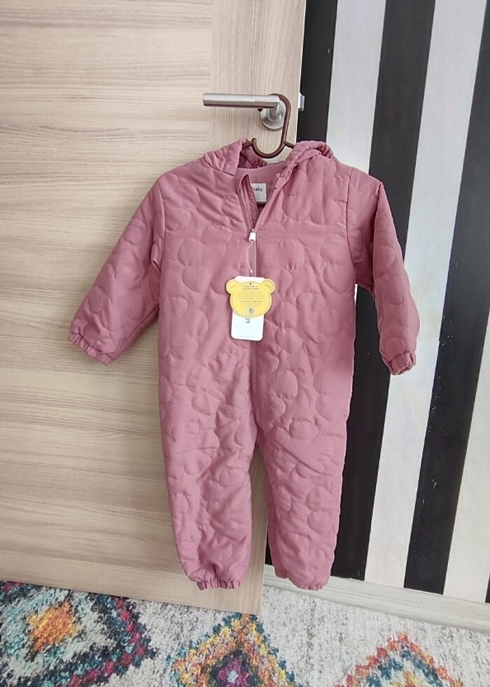 Kız bebek astronot mont - Görsel 3