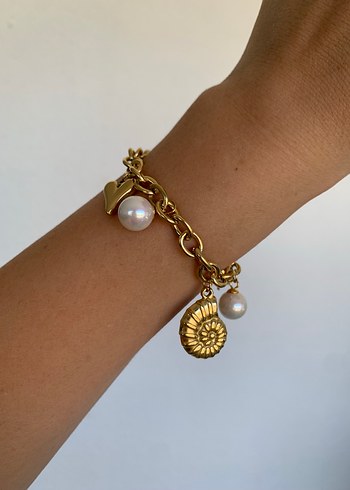 Accessorize Charmlı çelik bileklik