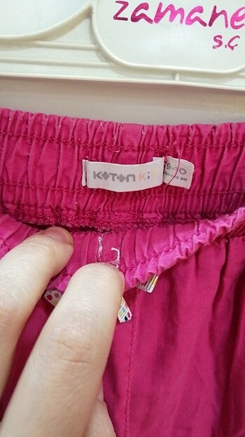 9 Yaş Beden pembe Renk Şort