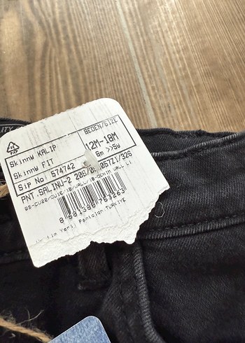 LC Waikiki Erkek Çocuk Gri Denim Pantolon
