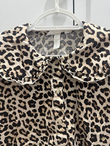 H&M H&M leopar desenli gömlek