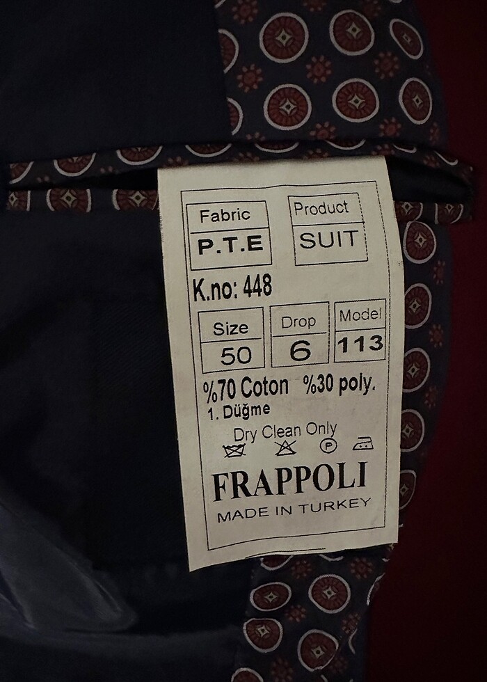 Frappoli erkek ceket - Görsel 3