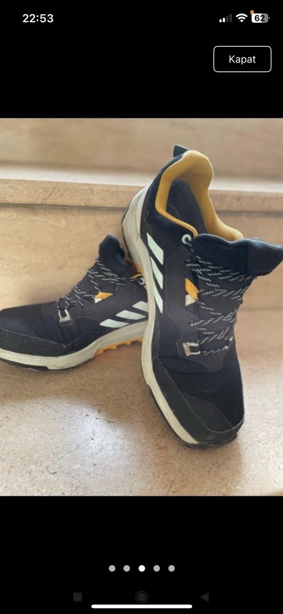 Erkek Siyah Terrex Outdoor Spor Ayakkabı - Görsel 2