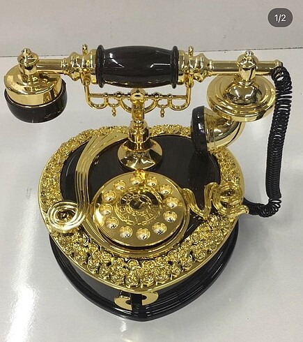 Nostaljik telefon müzik kutusu