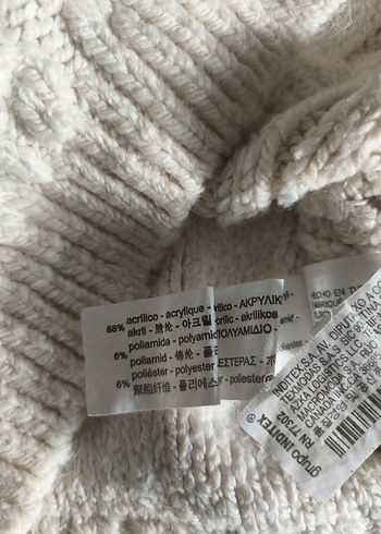 Zara Kız Çocuk Bohem Nakışlı Beyaz Hırka - Görsel 3