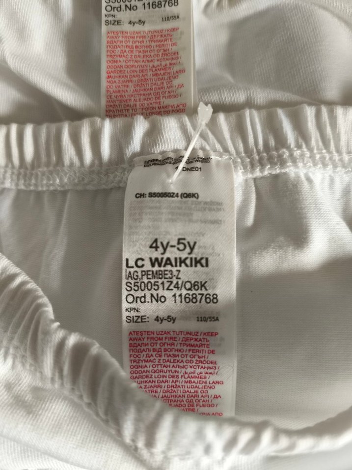 Beyaz Çocuk Boxer İç Çamaşırı 3'lü Paket - Görsel 2