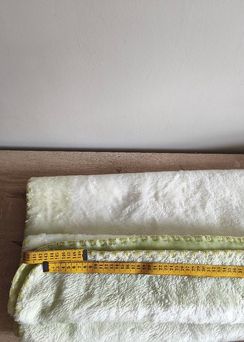 Nakışlı Yeşil Çocuk Battaniyesi - Görsel 6