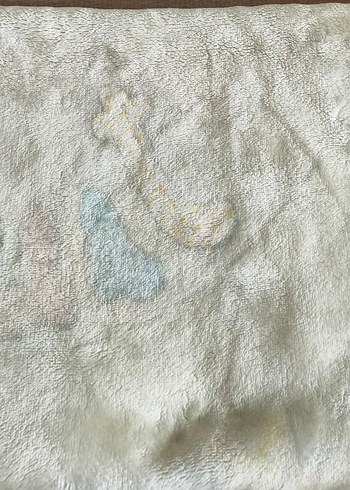 Nakışlı Yeşil Çocuk Battaniyesi - Görsel 2