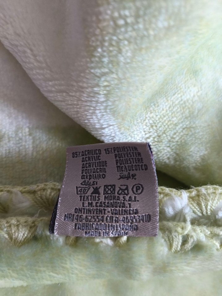 Nakışlı Yeşil Çocuk Battaniyesi - Görsel 5