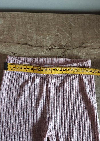 Zara pembe ihraç fazlası Piliseli Kız Tayt - Görsel 3