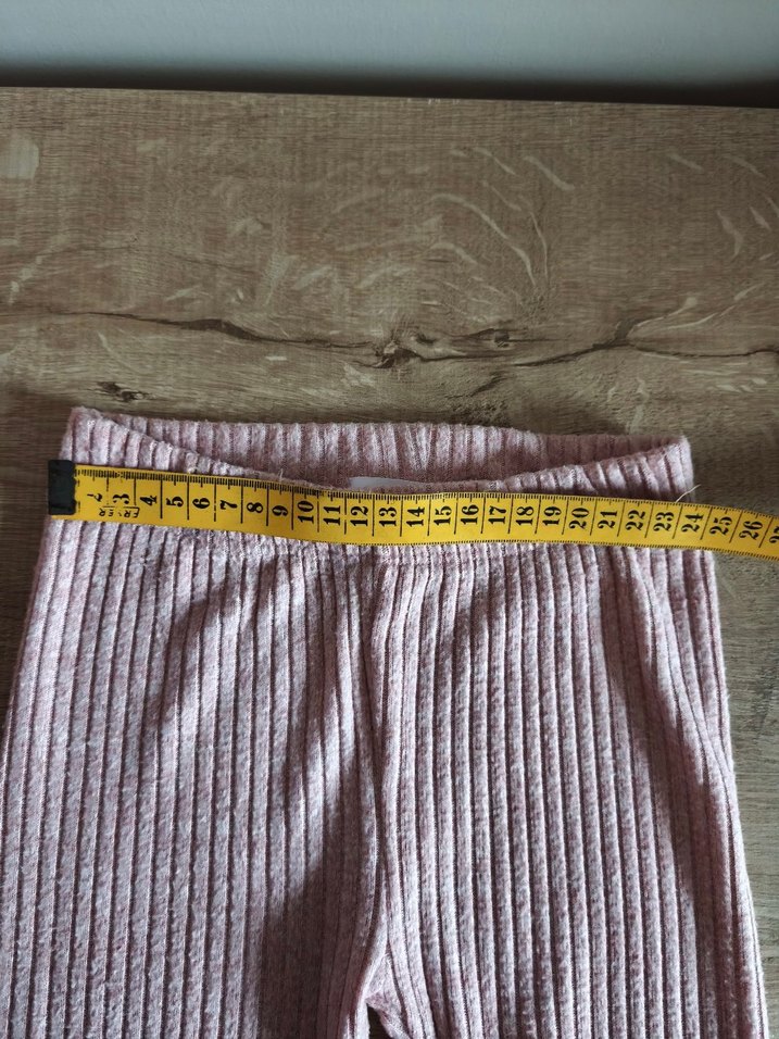 Zara pembe ihraç fazlası Piliseli Kız Tayt - Görsel 3