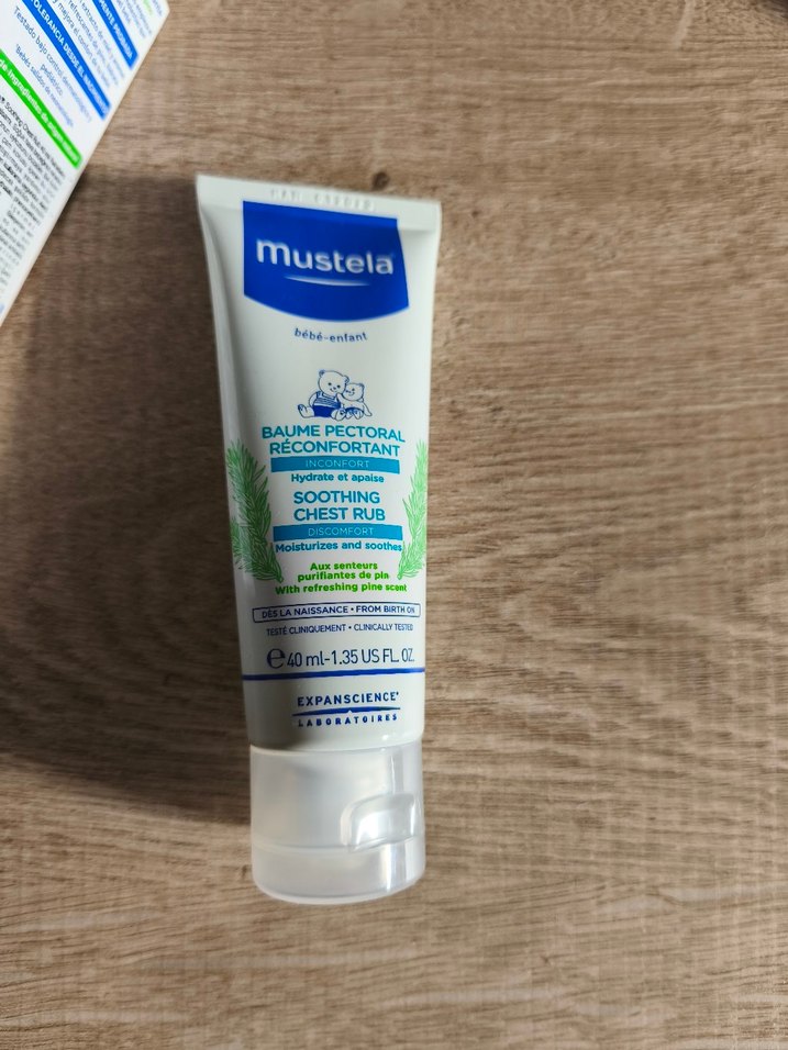 Mustela Bebek Rahatlatıcı Göğüs Balsamı 40 ml - Görsel 3
