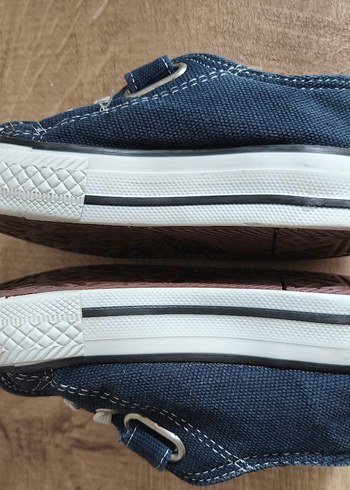 Polaris kız Çocuk Kot Kumaş Sneakers cırt cırt lı - Görsel 4