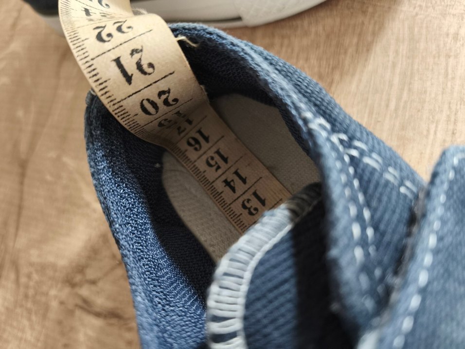 Polaris kız Çocuk Kot Kumaş Sneakers cırt cırt lı - Görsel 5